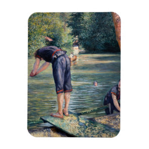 Íman Gustave Caillebotte - Banhistas, Margem do Yerres
