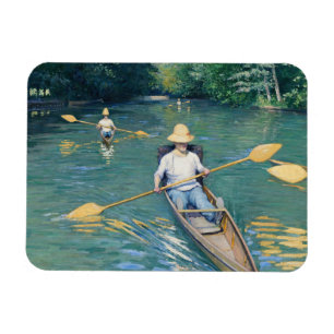 Íman Gustave Caillebotte - Barcos no Yerres