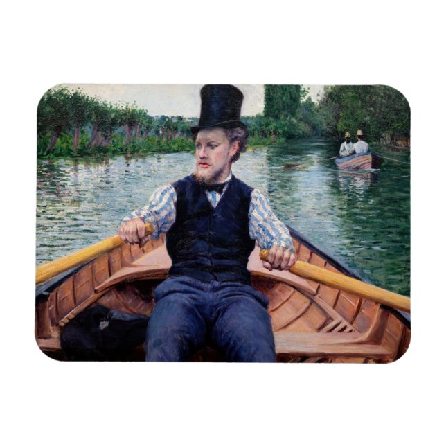 Íman Gustave Caillebotte - Festa de Iatismo (Horizontal)