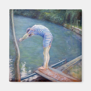 Íman Gustave Caillebotte - O Banhista / O Mergulhador
