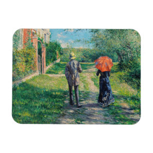 Íman Gustave Caillebotte - O Caminho Subindo