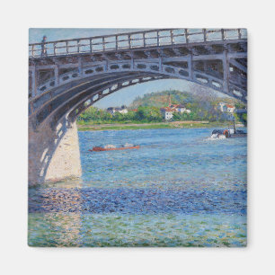 Íman Gustave Caillebotte - Ponte em Argenteuil & Seine