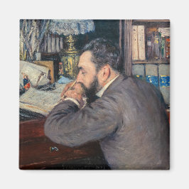 Íman Gustave Caillebotte - Retrato de Henri Cordier
