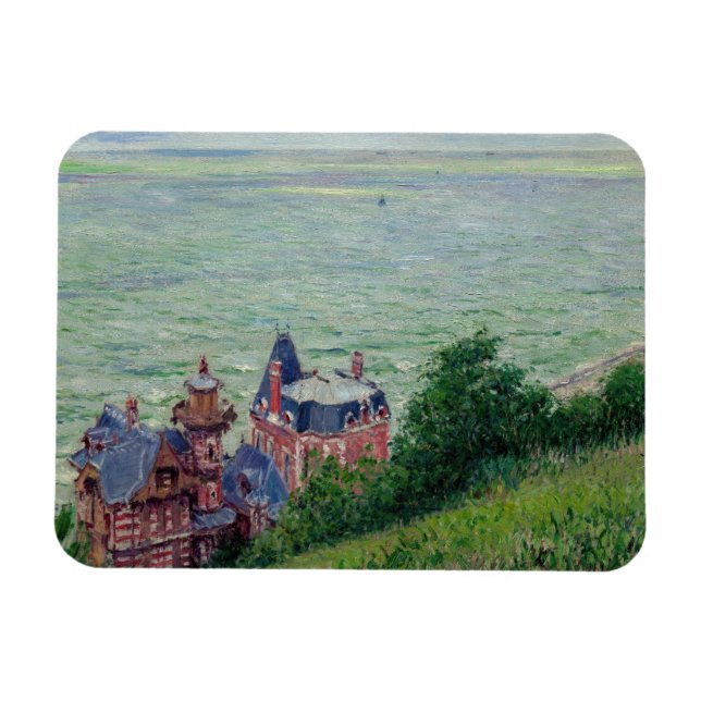 Íman Gustave Caillebotte - Villas em Trouville (Horizontal)