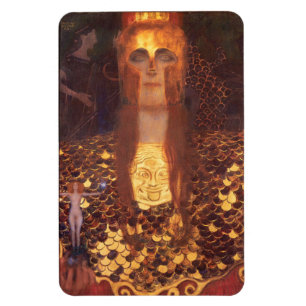 Íman Gustavo Klimt Minerva Pallas Athena