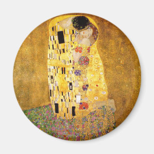 Íman Gustavo Klimt o beijo Nouveau