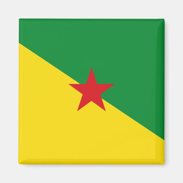 Íman Guyane Flag GF (Frente)