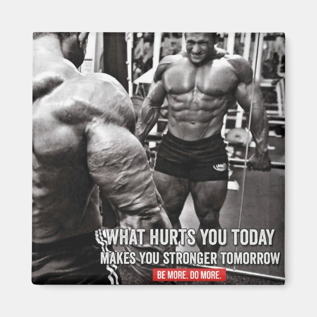 Íman Gym de Malhação Motivacional (Frente)