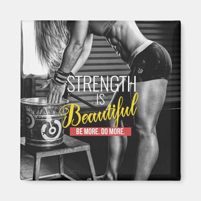 Íman Gym de Malhação Motivacional (Frente)