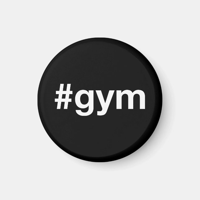 Íman GYM Hashtag (Frente)