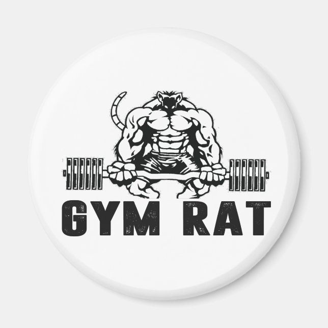 Íman Gym Rat (Frente)