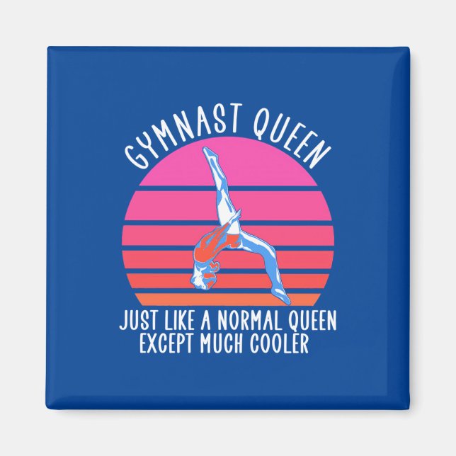 Íman Gymnast Queen (Frente)