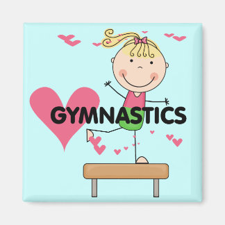 Íman GYMNASTICS - Camisetas de Beam Balanceador de Garo