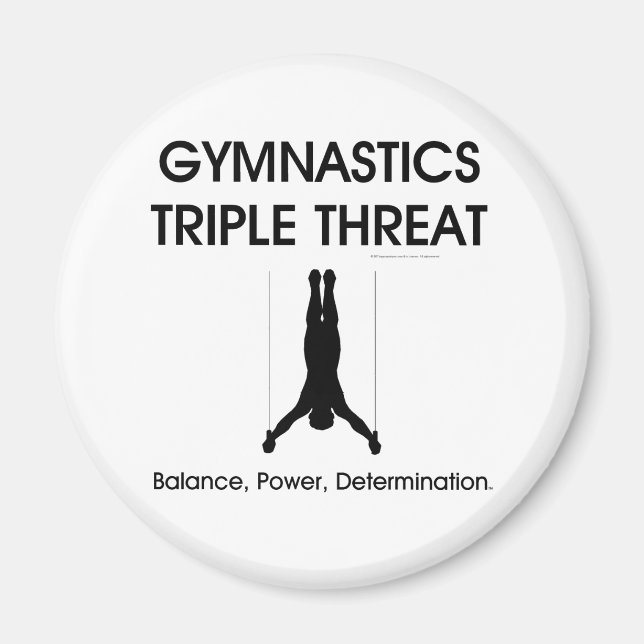 Íman Gymnastics TOP Triple Threat (masculino) (Frente)