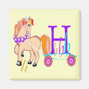 Íman H - Alphabet Magnet