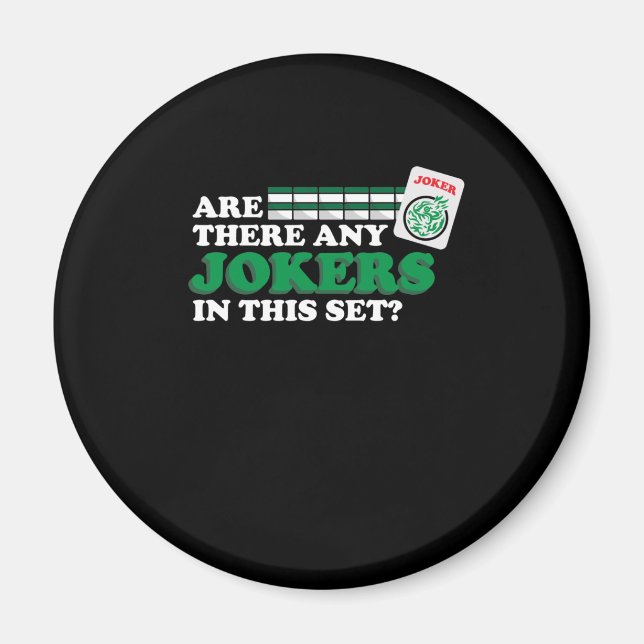 Íman Há Algum Joker Nos Jogos Do Jogador Set Mahjong? (Frente)