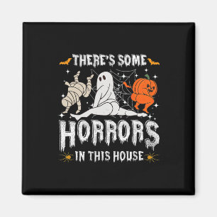 Íman Há alguns horrores nesta casa Ghost Pumpkin H