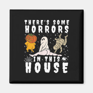 Íman Há alguns horrores nesta casa Ghost Pumpkin H
