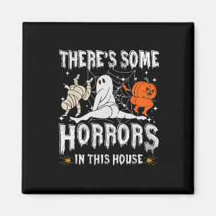 Íman Há alguns horrores nesta casa Ghost Pumpkin H
