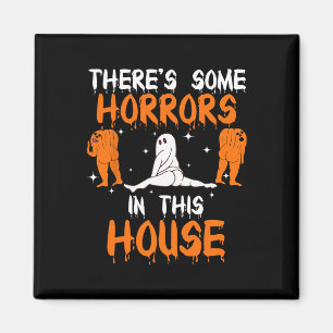 Íman Há alguns horrores nesta casa Ghost Pumpkin H