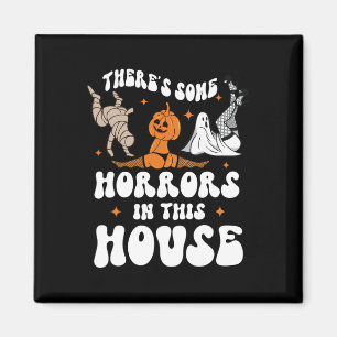 Íman Há alguns horrores nesta casa Ghost Pumpkin H