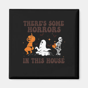 Íman Há alguns horrores nesta casa Ghost Pumpkin H