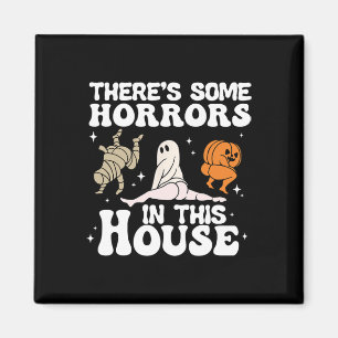 Íman Há alguns horrores nesta casa Ghost Pumpkin H