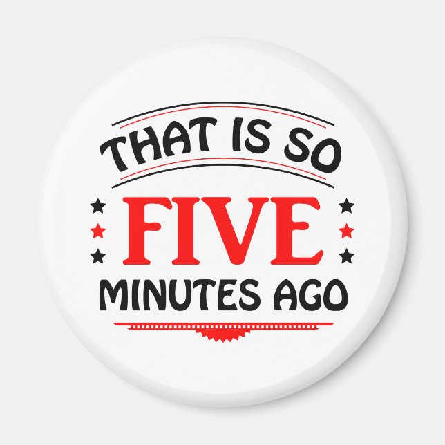 Íman Há Cinco Minutos (Frente)