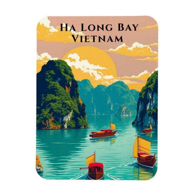 Íman Ha Long Bay no Vietnam Boat Trip (Vertical)