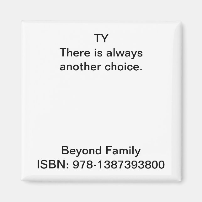 Íman Há sempre outra escolha. (Frente)