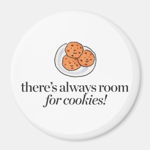 Íman Há sempre uma sala para biscoitos