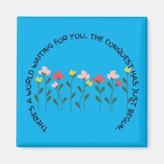 Íman Há um mundo esperando por você inspiracional