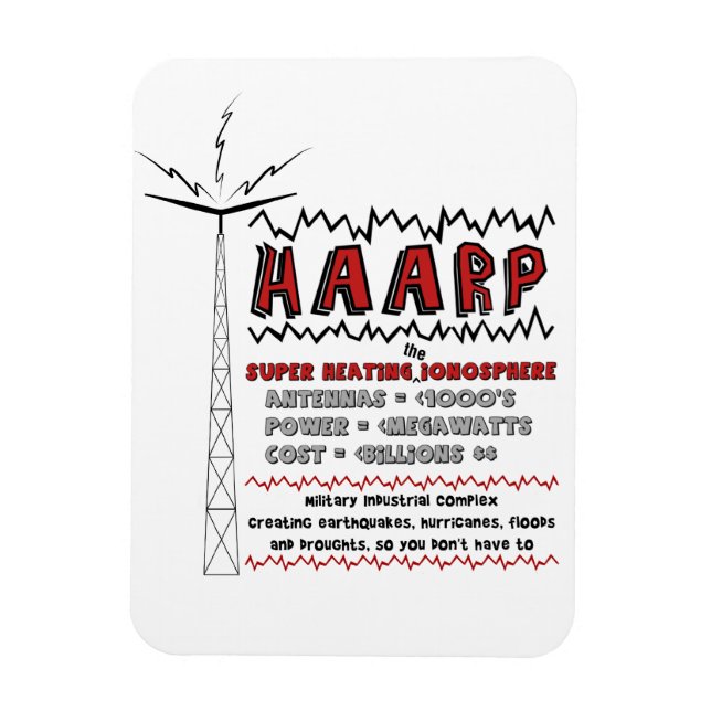 Íman HAARP superaquecendo a ionosfera (Vertical)