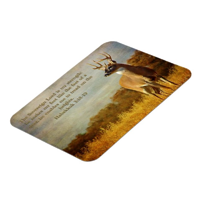 Íman Habakkuk 3:18 Inspiracional (Left Side)