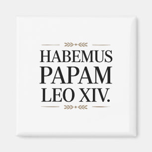 Íman Habemus Papam Leo Xiv. Papa 1
