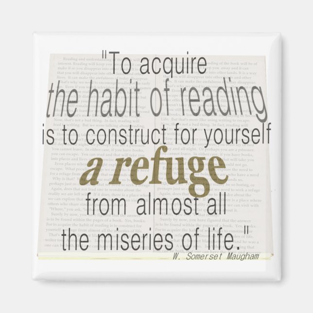 Íman Hábito de leitura (Frente)