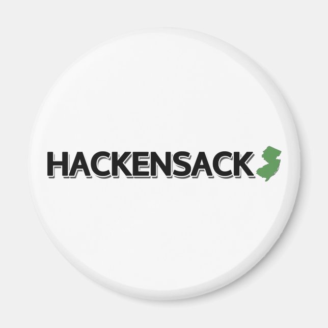 Íman Hackensack, Nova Jersey (Frente)