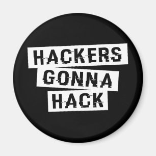 Íman HACKERS CIBERROS VÃO HACK - Estilo1 - Tipo3