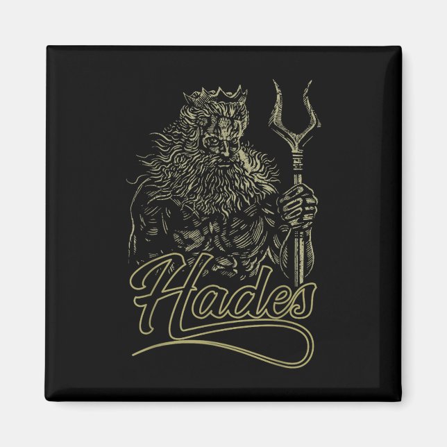 Íman Hades, Deus Grego - Hero Costume Treinando Deus da (Frente)