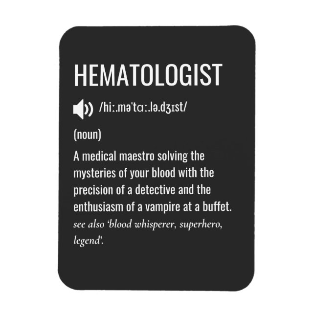 Íman Haematologist Haematologist Definition (Vertical)