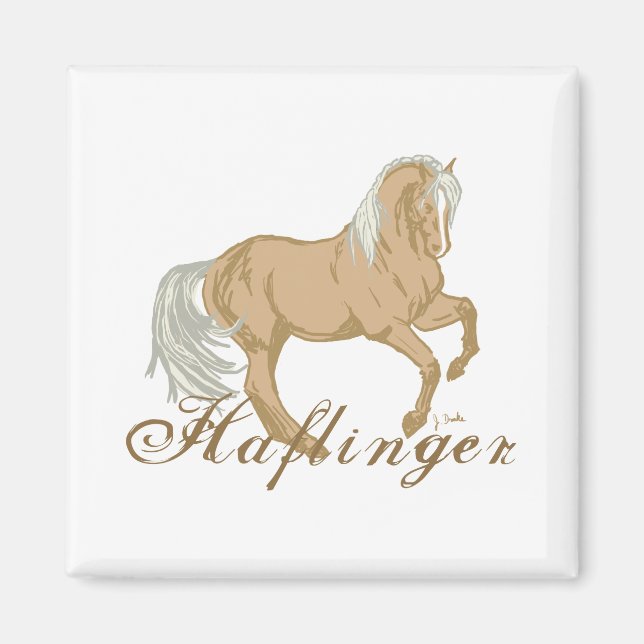 Íman Haflinger Horse (Frente)