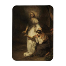Hagar e o Anjo (por Carel Fabritius)