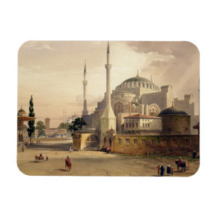 Íman Haghia Sophia, placa 17: ideia exterior do mosq