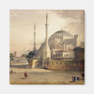 Íman Haghia Sophia, placa 17: ideia exterior do mosq