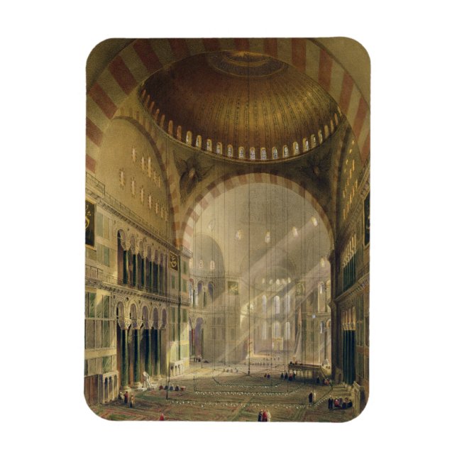 Íman Haghia Sophia, placa 24: interior do centro (Vertical)