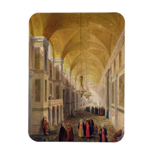 Íman Haghia Sophia, placa 2: o narthex, gravado por L