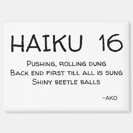 ÍMAN HAIKU 16