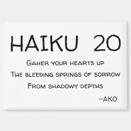 ÍMAN HAIKU 20