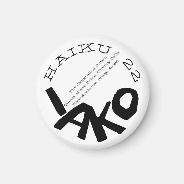 ÍMAN HAIKU 22 (Frente)