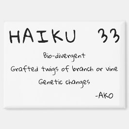 ÍMAN HAIKU 33